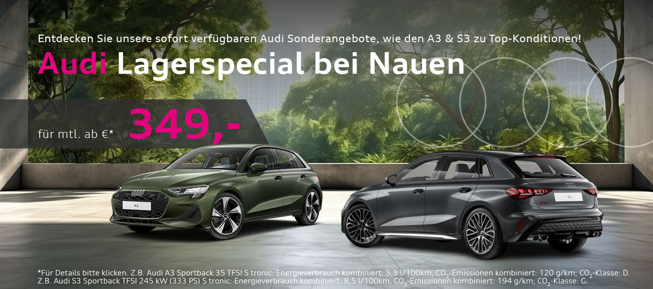 Audi Lagerspecial