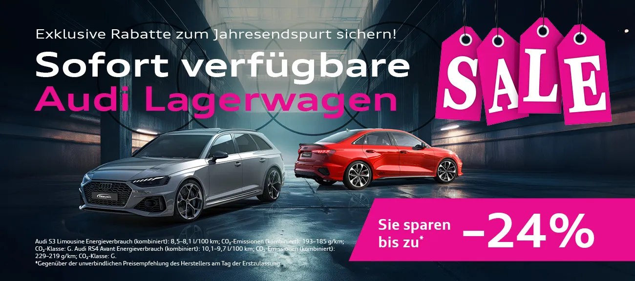 Audi Lagerwagen Aktion