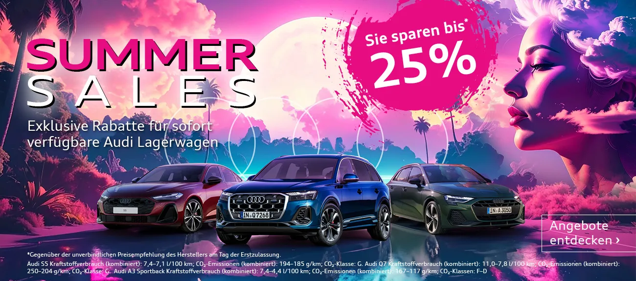 Audi Summer Sales