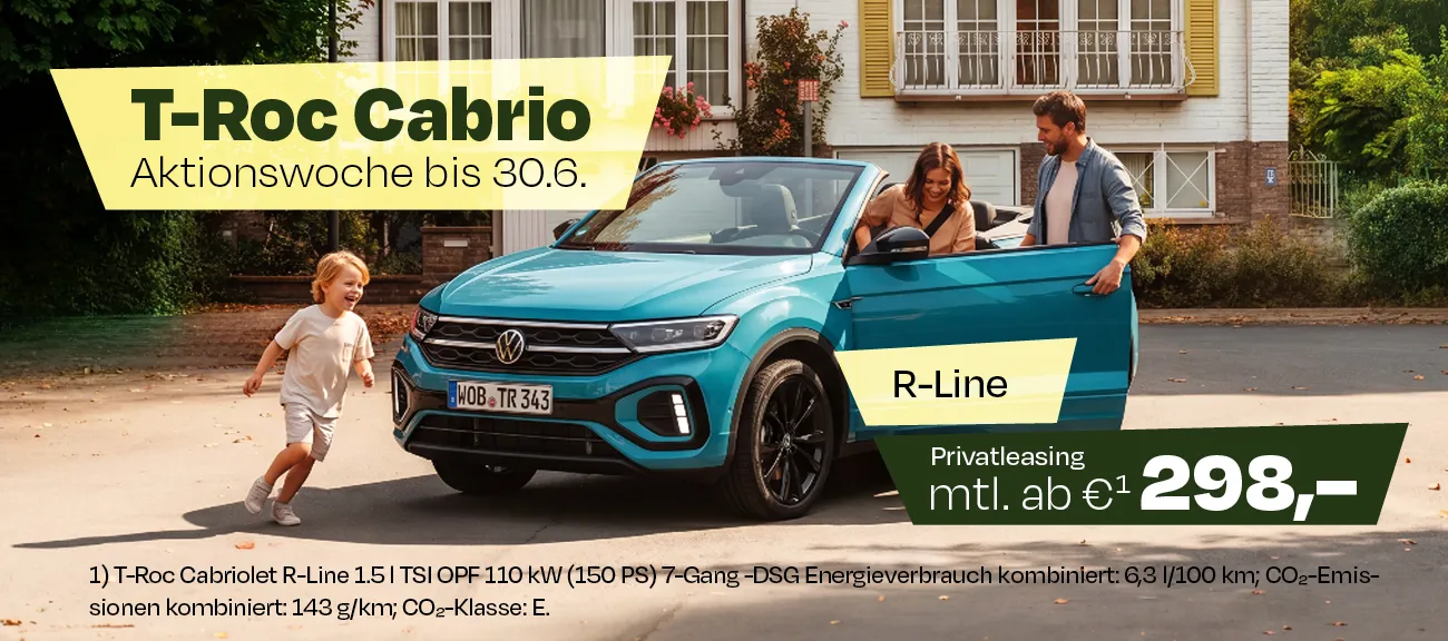 T-Roc Spezi bis 30.06.