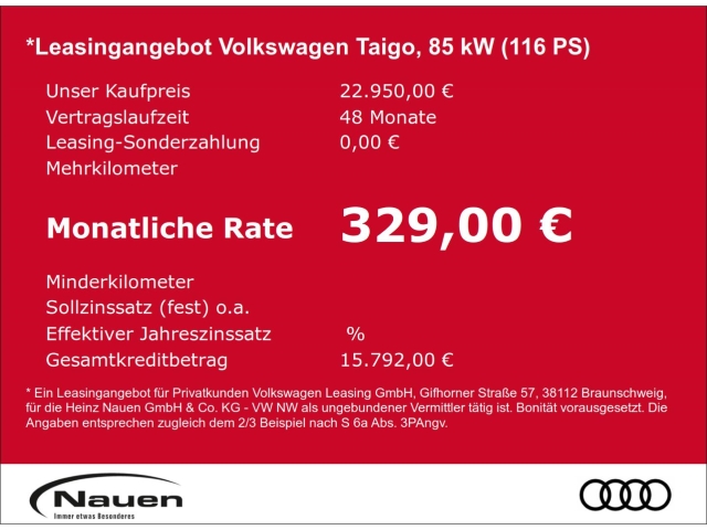 Taigo Life 1,0 TSI *CLIMATRONIC*SHZ*APP-CONNECT*