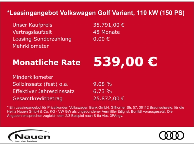 Golf Variant R-Line *ACC*PANO*H&K*MATRIX*KAMERA*