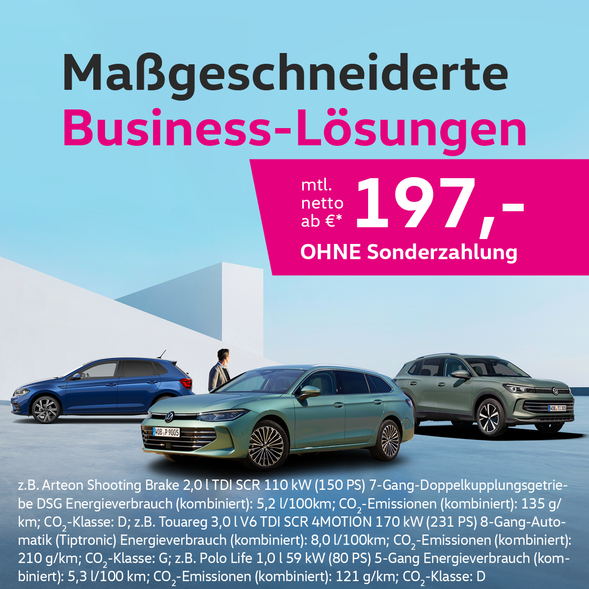 Autohaus Nauen GEwerbekunden Aktion SALE Angebote