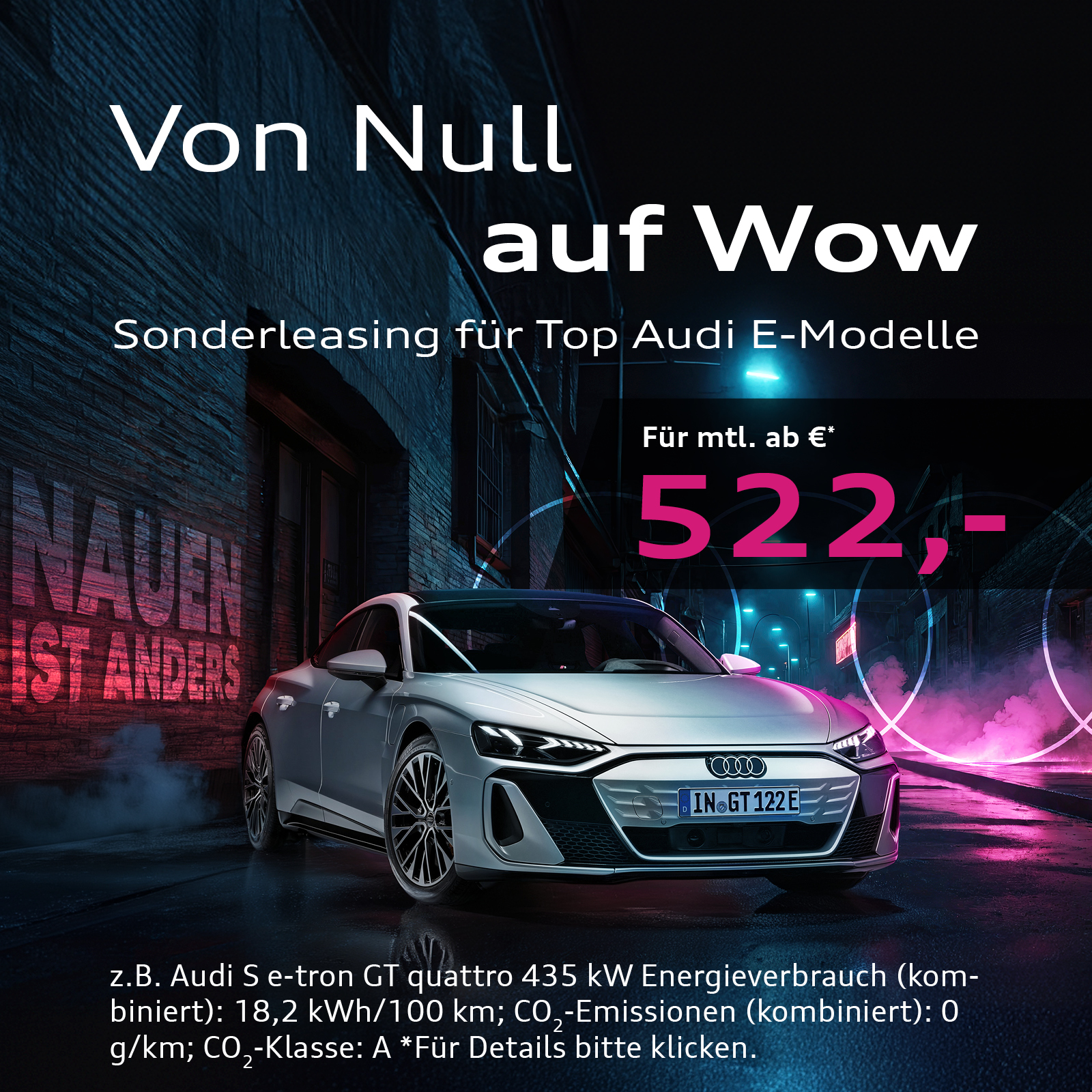Autohaus Nauen Top Audi Elektro Modelle SALE