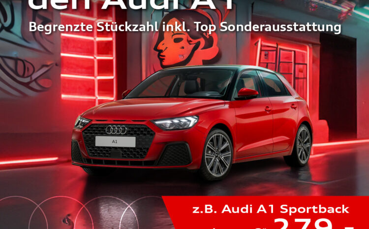  Audi A1 zum Sonderpreis