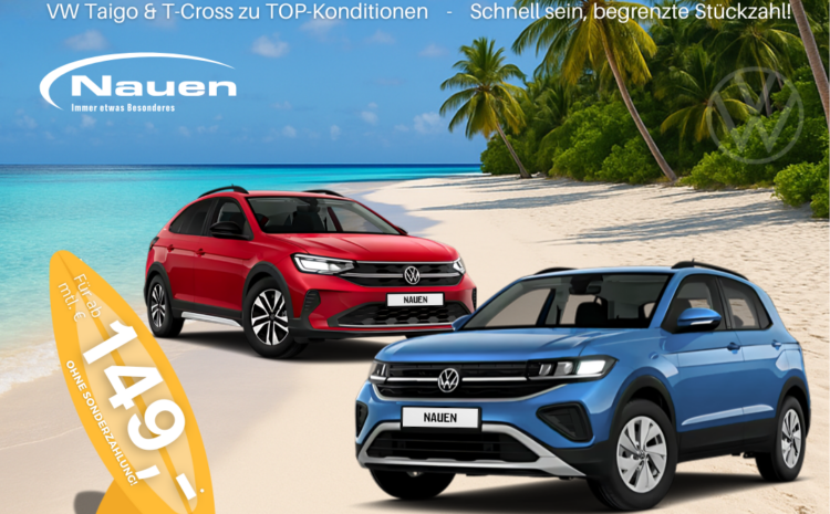  VW T-Cross + Taigo Sonderleasing