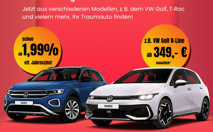  VW Gebrauchtwagen 1,99% Sonderzins