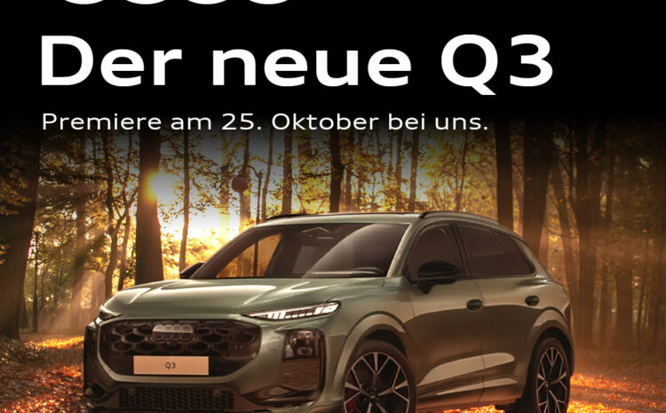  Audi Q3 Premiere