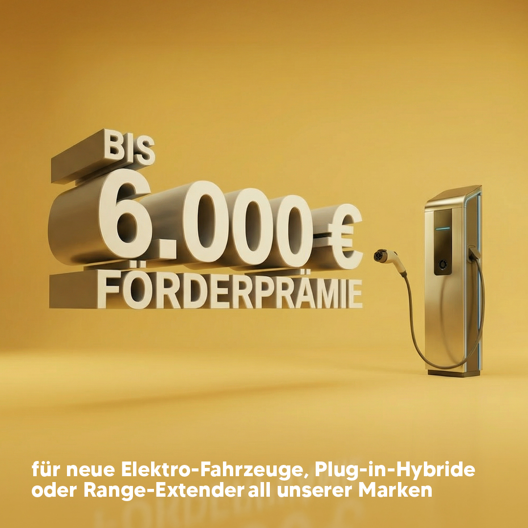 HEADER MOBILE Förderprämie E-Fahrzeuge