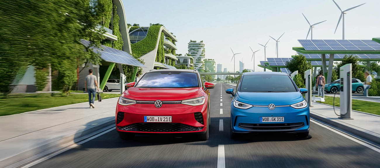 Header VW E-Fahrzeug Förderprämie