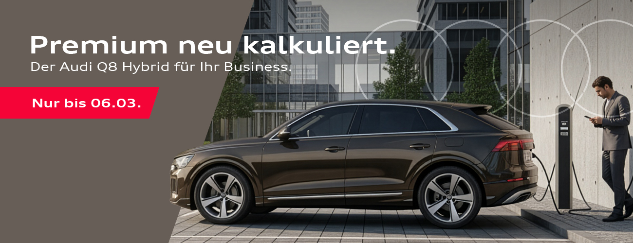 HEADER DESKTOP Audi Q8 Hybrid Gewerbe