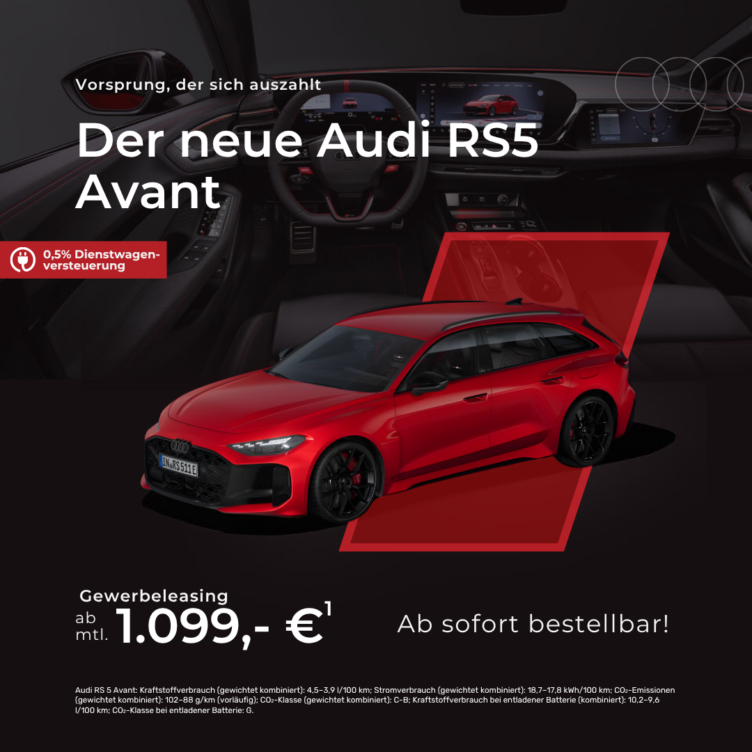 BEITRAGSBILD AUDI RS5 NEW AVANT 2026