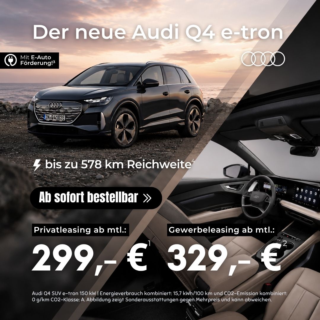 BEITRAG Der neue Audi Q4 e-tron