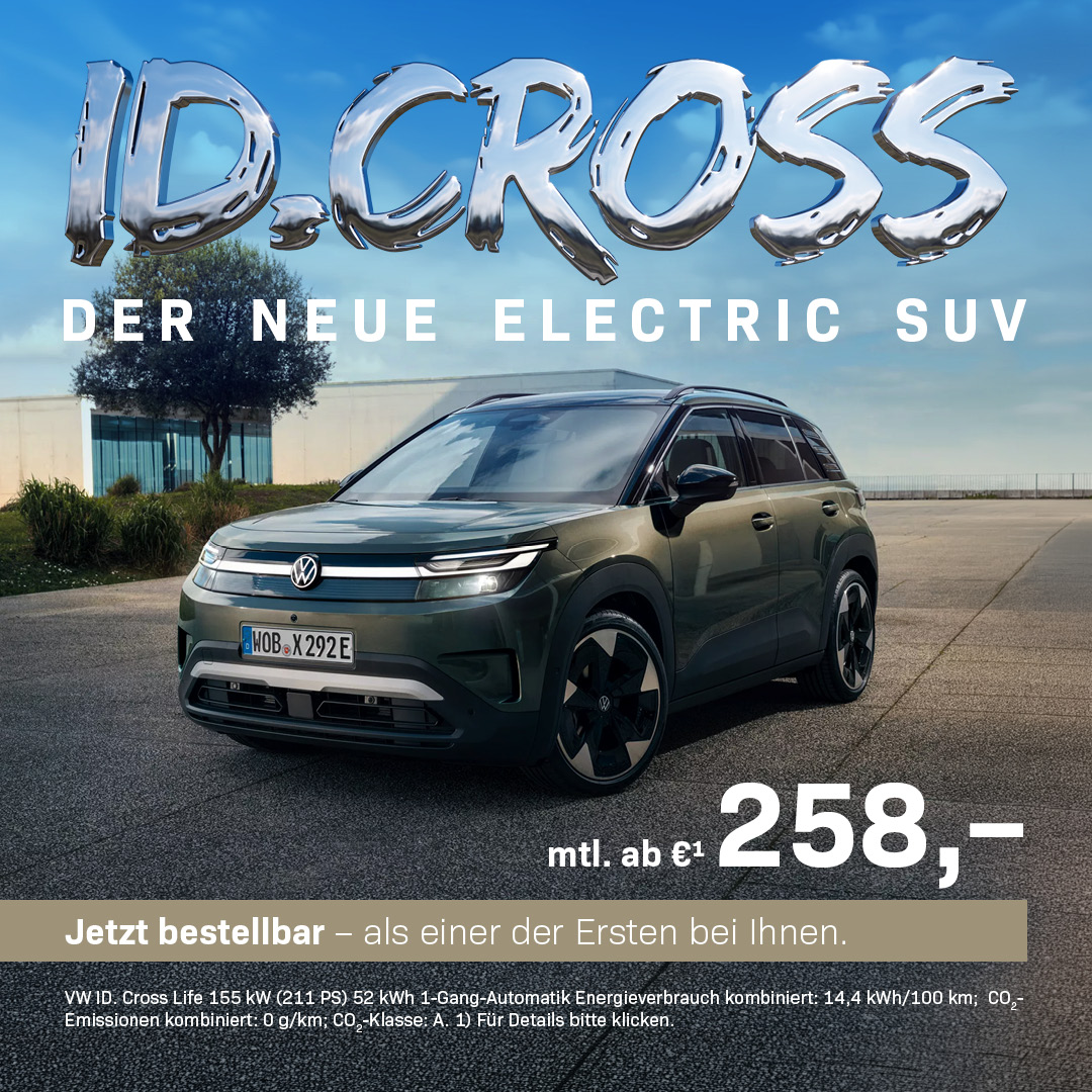BEITRAGSBILD NEW VW ID CROSS Q3