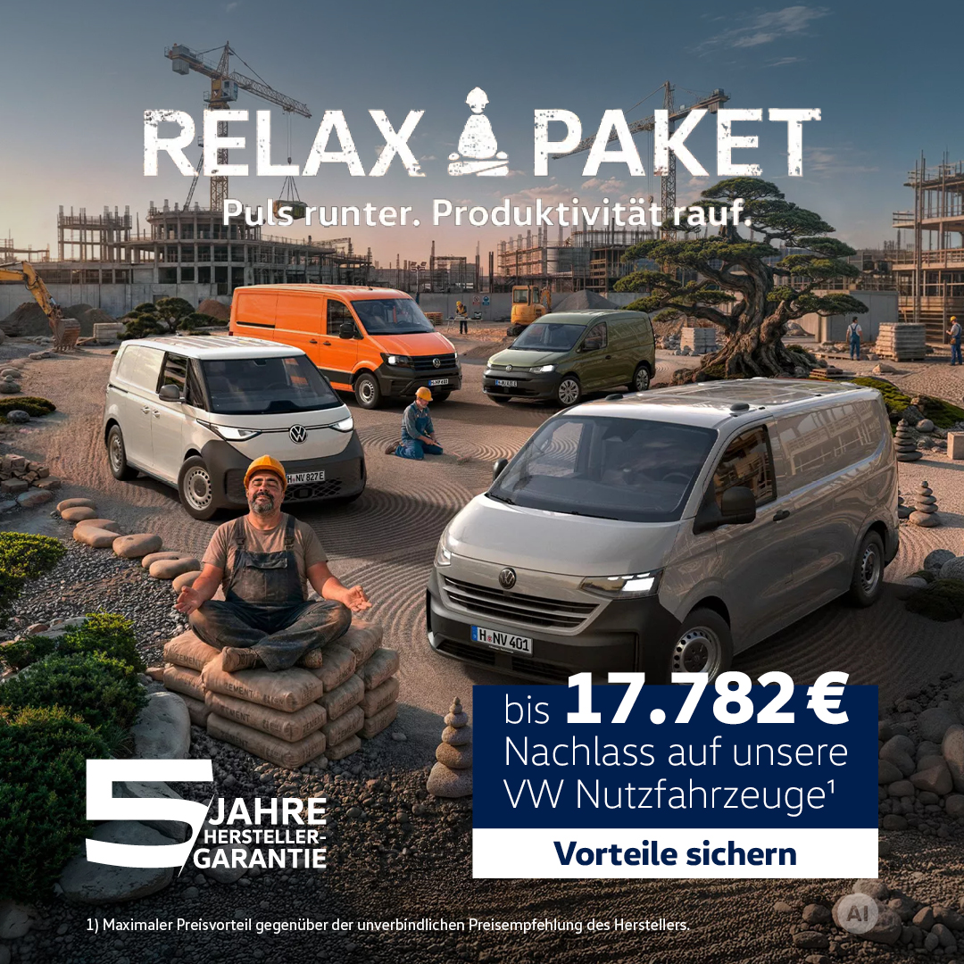 BEITRAGSBILD VW NFZ RELAX PAKET 09-26
