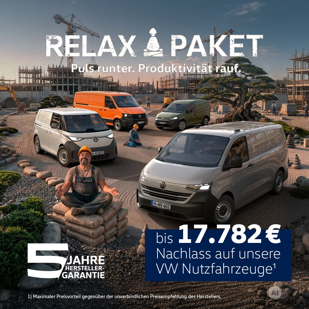 HEADER MOBILE VW NFZ RELAX PAKET 09-26