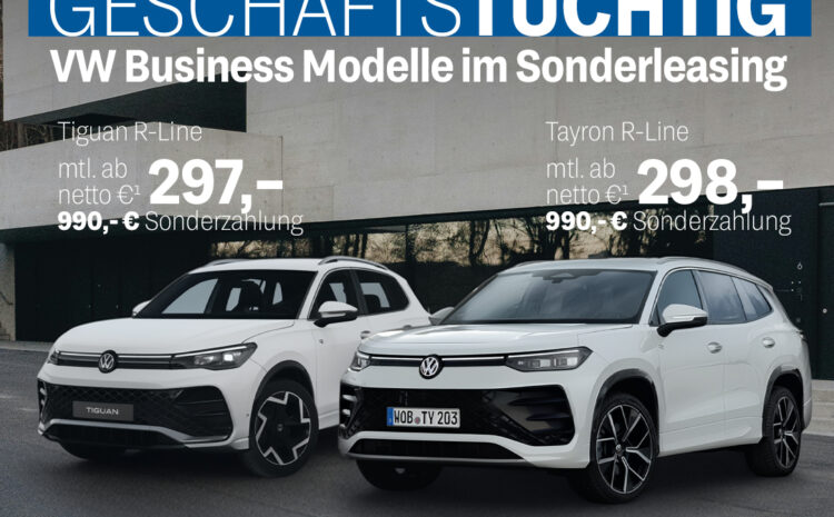  VW Gewerbe Sonderleasing
